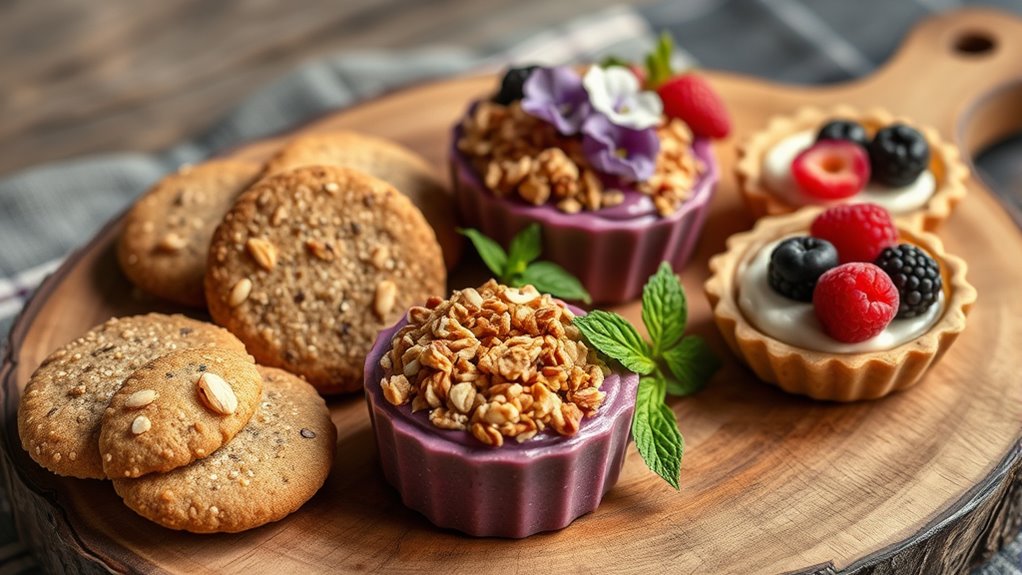 ancient grains enhance vegan desserts