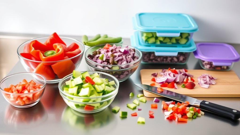 batch cooking and portion control