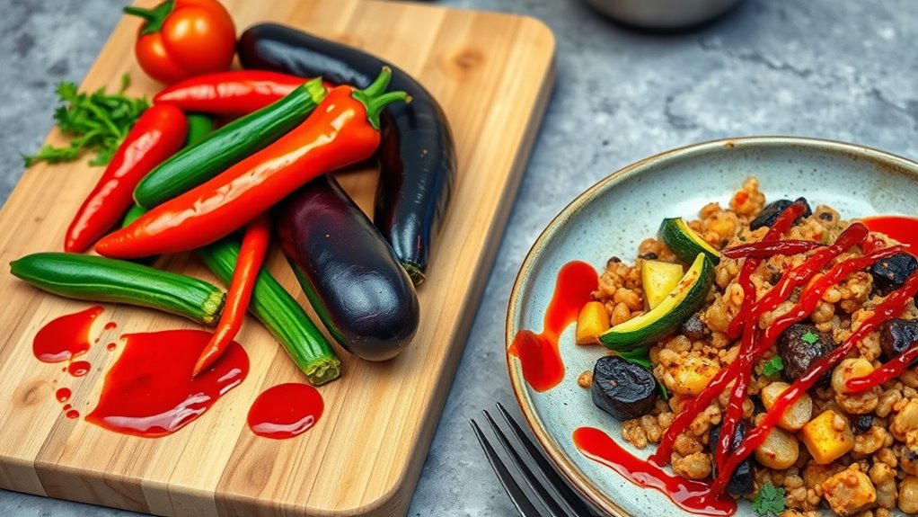 bold spicy flavor fusion