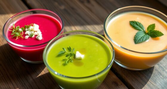 cold seasonal raw soup options