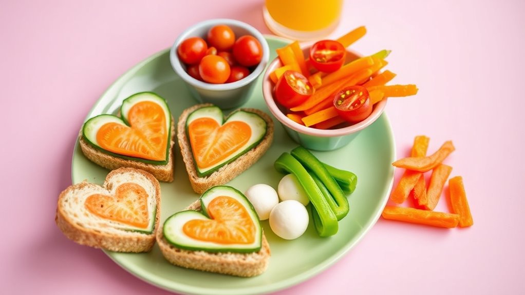 colorful inviting vegetarian meals