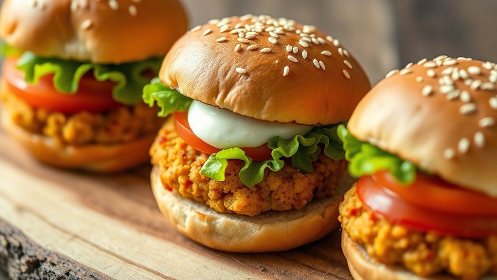 customizable nutritious vegan sliders