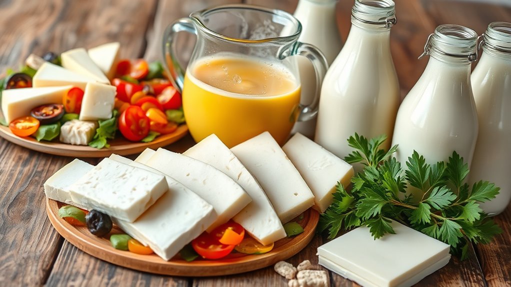 dairy options for vegetarians