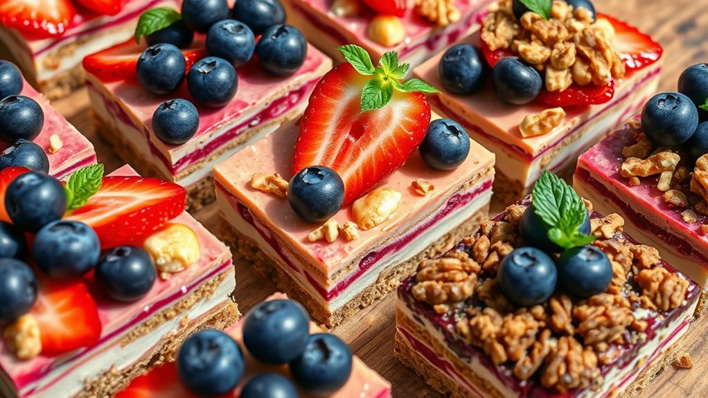 decorative raw dessert toppings