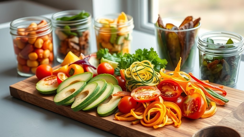 dehydrated raw snack prep
