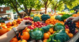 eat locally reduce waste