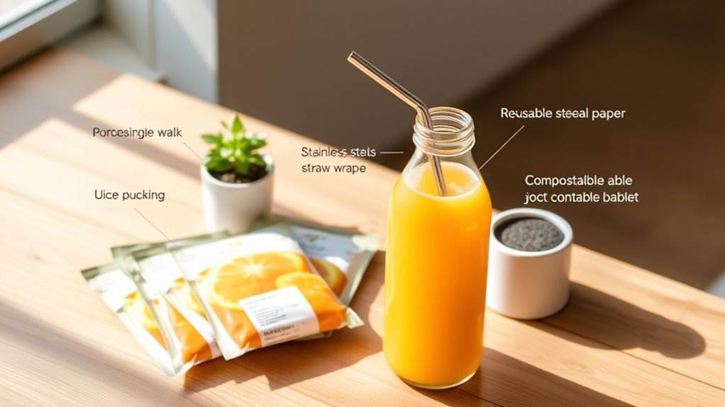 eco friendly portable juice containers