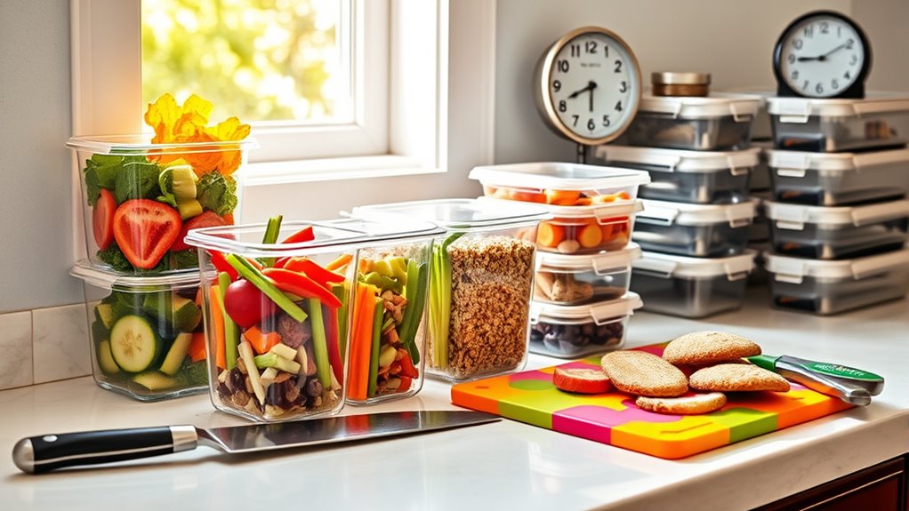 effective storage and portioning