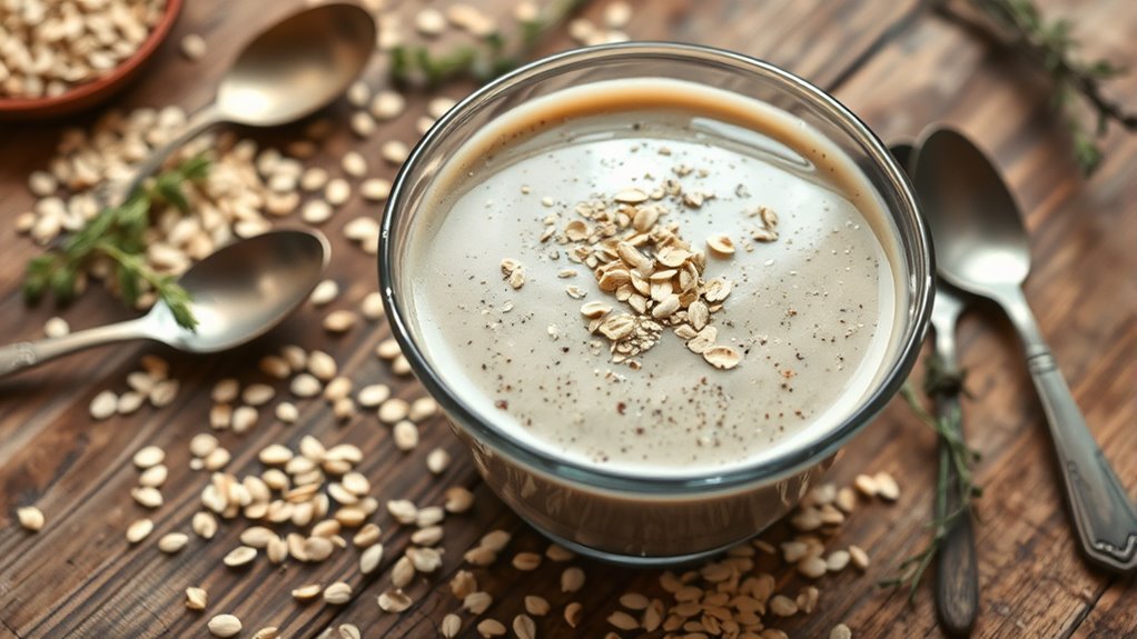 fermented ancient grain smoothies