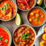Spicy Vegetarian Cuisine From Around the World global fiery veggie dishes