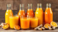 healing ginger turmeric juice