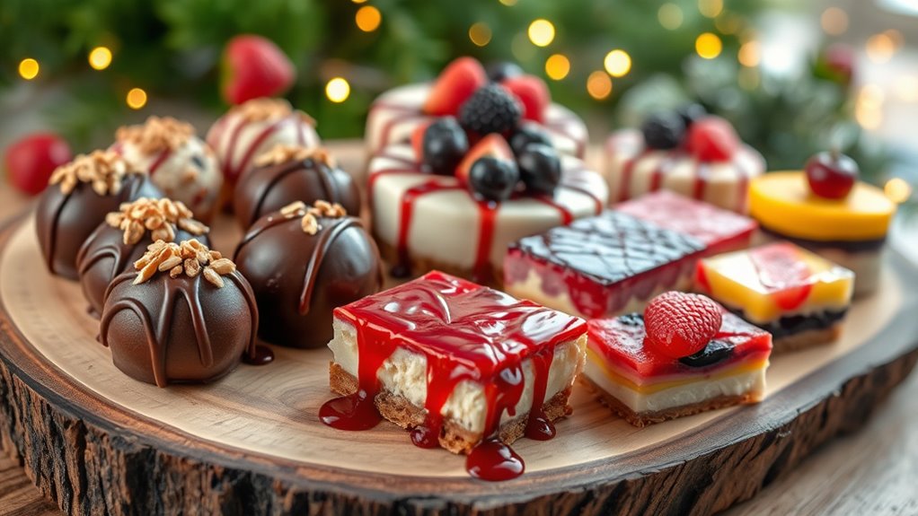 healthy customizable raw desserts