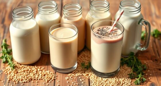 healthy plant based beverages