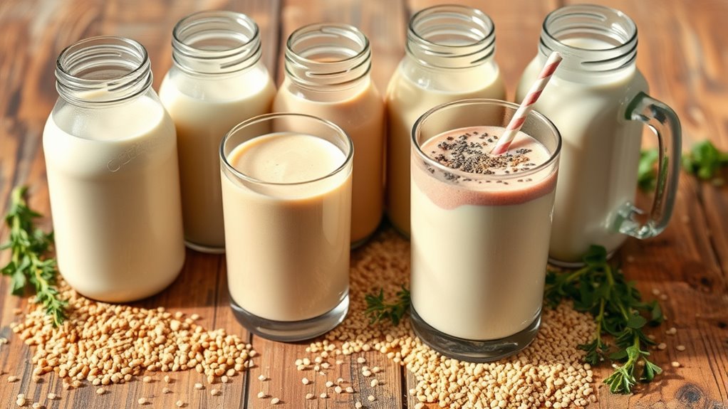 healthy plant based beverages