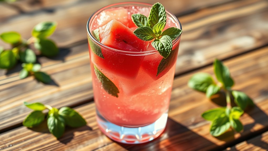 hydrating herbal watermelon blends