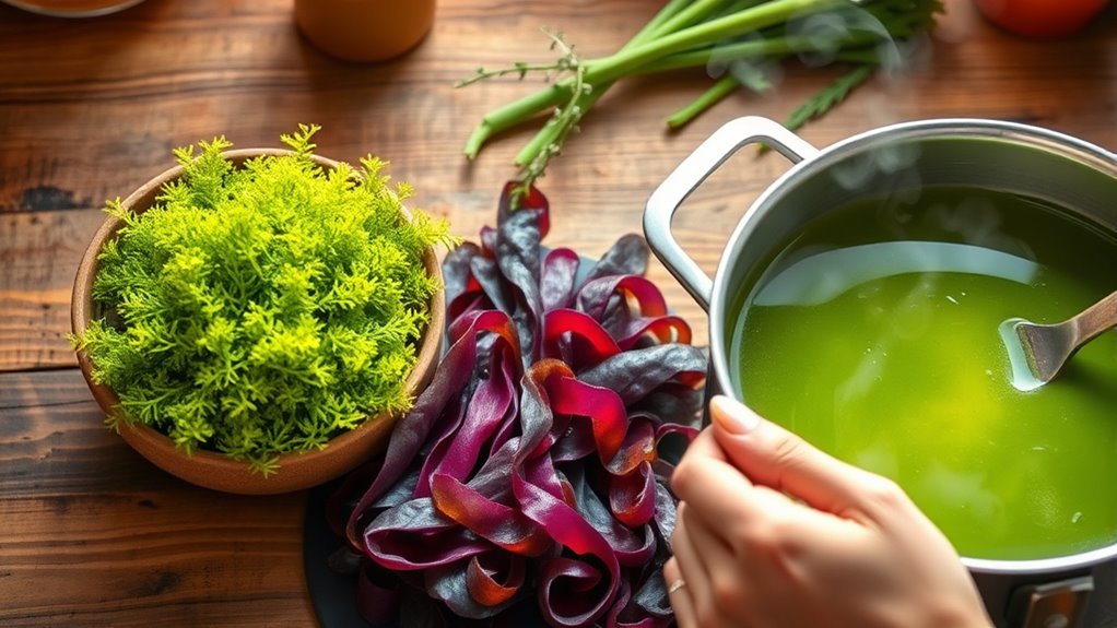 incorporate sea moss algae