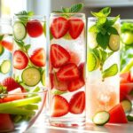 Hydration-Focused Meal Prep: Infused Waters & Foods infused waters and foods