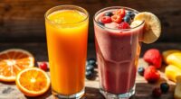 juice and smoothie nutrition