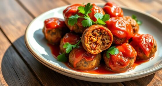 lentil based spicy meatballs