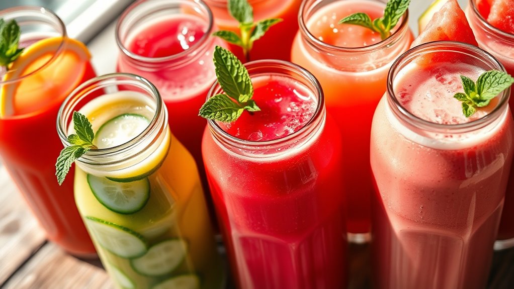 low sugar infused herbal beverages