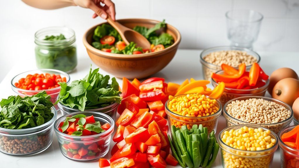 meal prep for plant based nutrition
