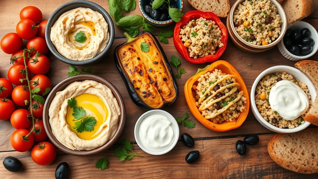 mediterranean vegetarian flavor techniques