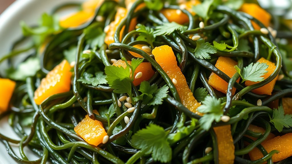 nutrient rich versatile seaweed salad