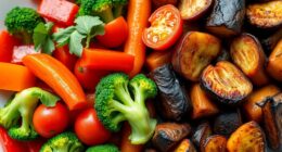 nutritional differences raw vs cooked