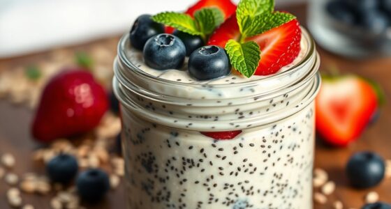 overnight oats and chia