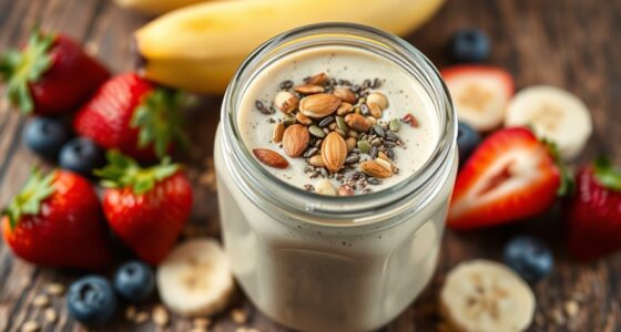 plant based nut seed smoothies
