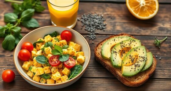 plant based protein breakfast options