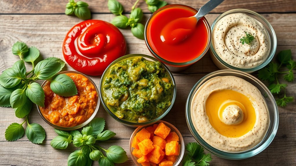 savory plant based sauces