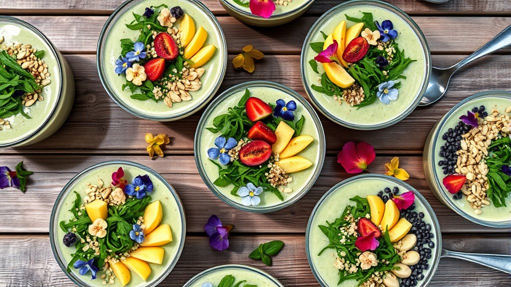 sea vegetable smoothie bowls