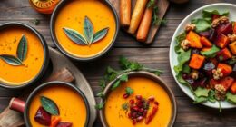 seasonal fall winter vegetarian