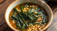 seaweed and grain soup