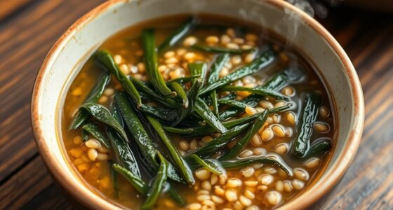 seaweed and grain soup