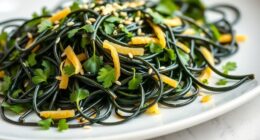 seaweed herbs citrus salad