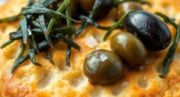 seaweed olive focaccia