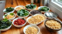 seaweed pulses meal prep