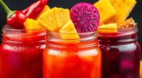 spicy tropical fruit juices