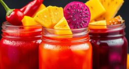 spicy tropical fruit juices