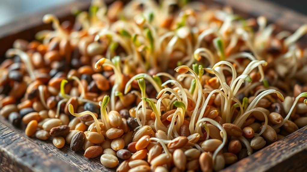 sprouted grains boost nutrition