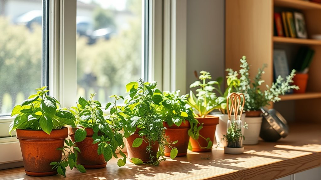 starting indoor herb garden