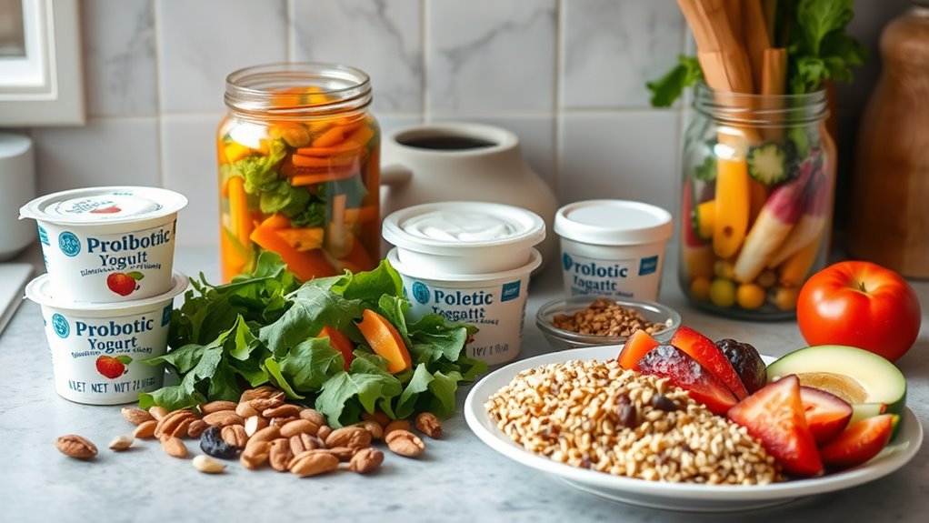 support gut probiotic fiber