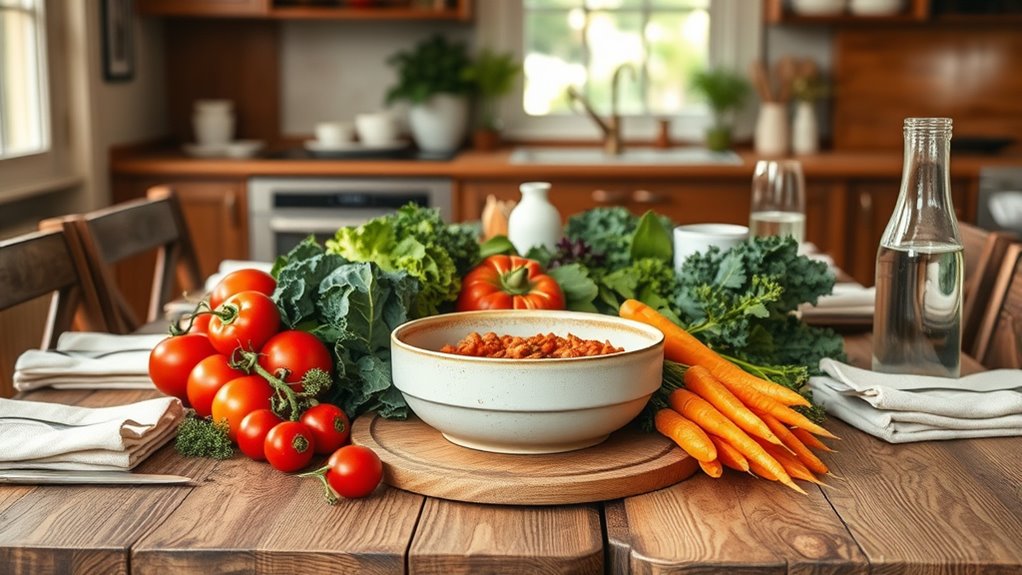 sustainable local plant based holiday