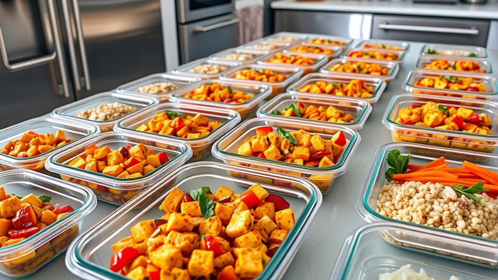 sustainable vegan meal prep