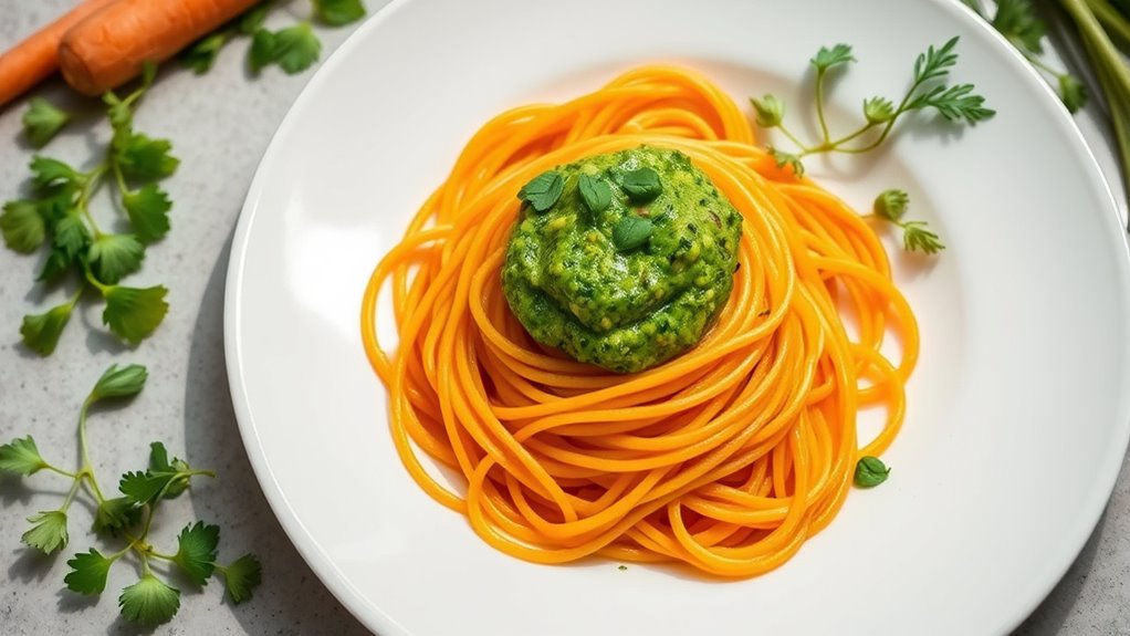 use carrot tops sustainably