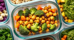 vegan freezer meal prep