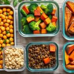 High-Protein Vegan Meal Prep Without Tofu vegan high protein meal prep