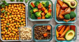 vegan high protein meal prep